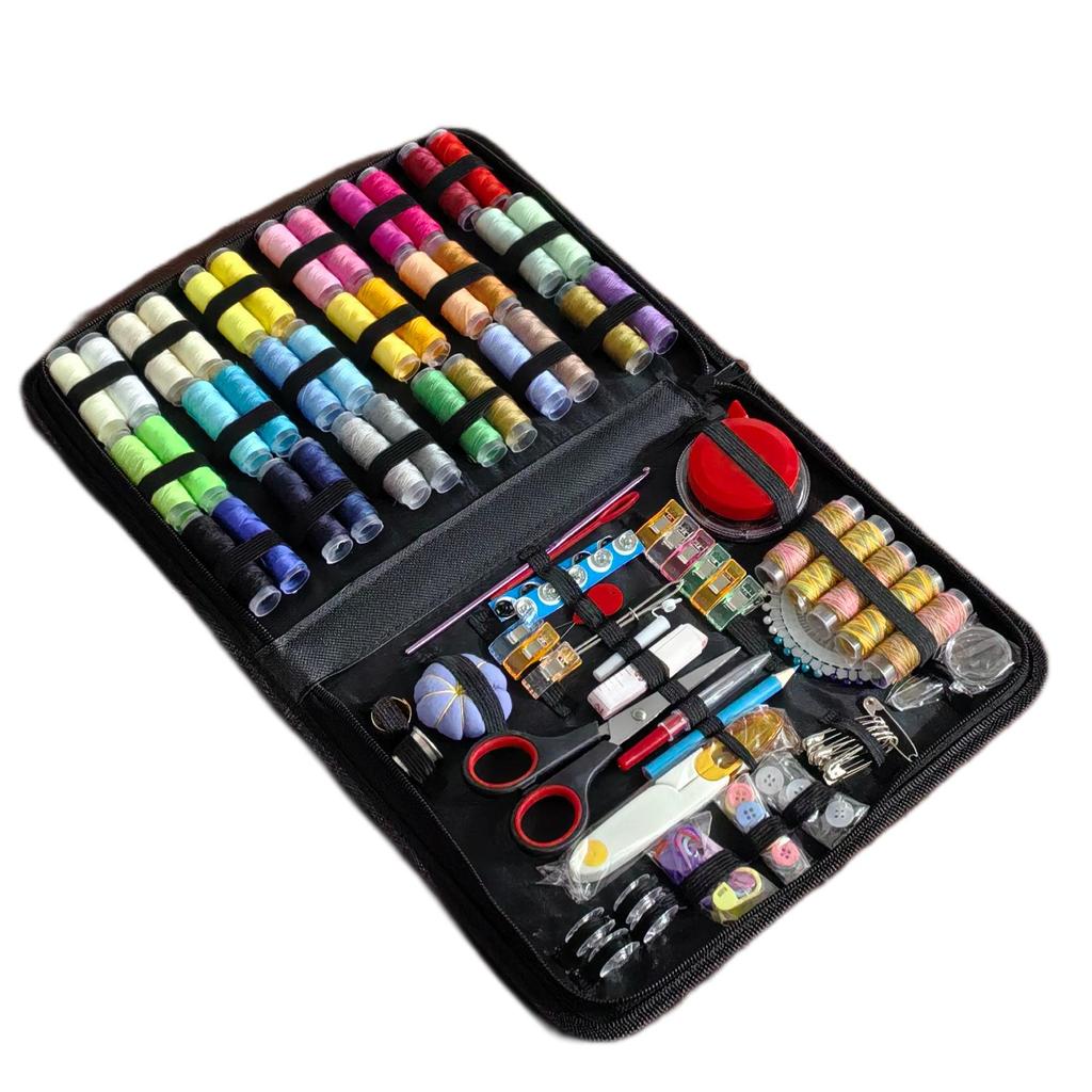 Portable Needle and Thread Kit - Home DIY Sewing Tool Set, Household Sewing Box