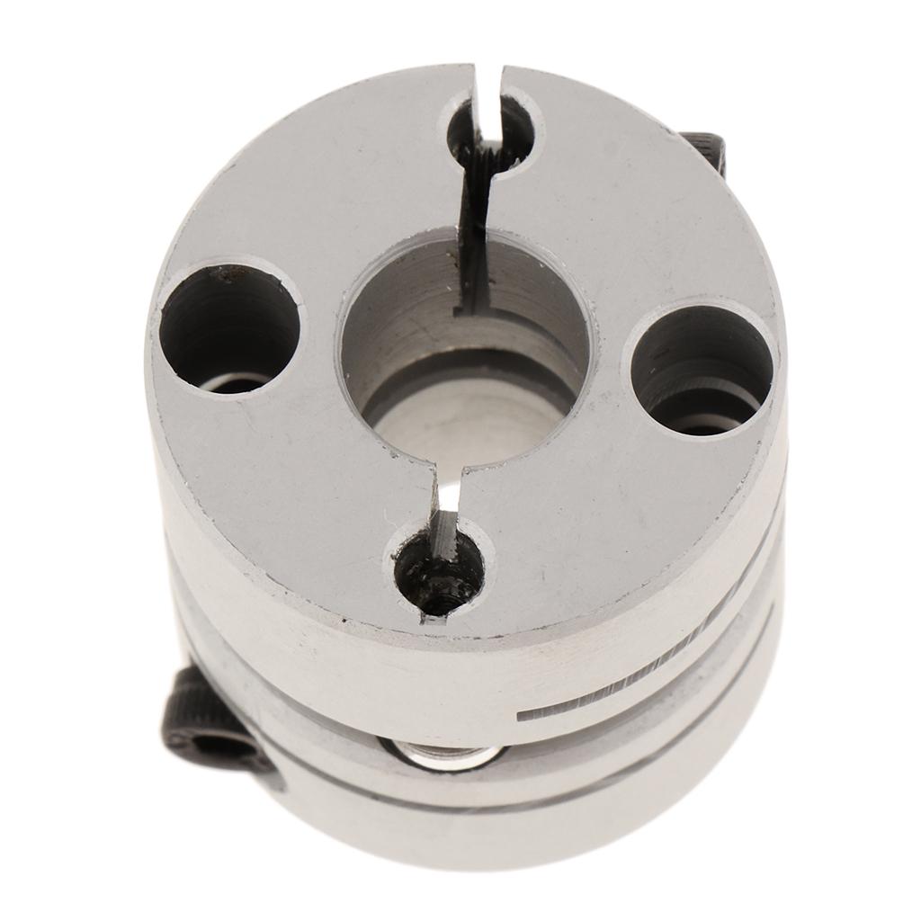 Buy Rigid Coupling Motor Damping Coupler Shaft Aluminum Alloy 10mm at