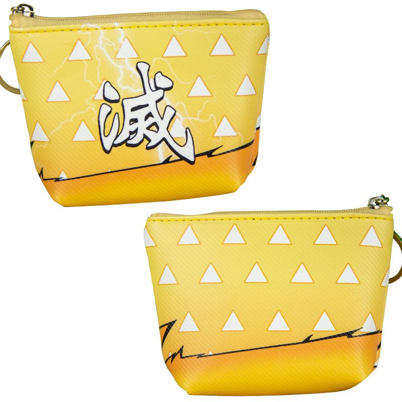 Japan cartoon comics Demon Slayer Coin Purse Earphone Organizer Student Coin Pouch Key Pouch 0023