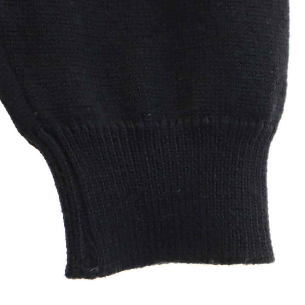 Salvatore Ferragamo 90s Old Long Sleeve Knit One Piece L Black Women Used