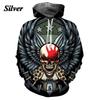 Herren- und Damen-Five Finger Death Punch Hoodies 3D-Druck Lässige Herbst-Winter-Sweatshirts Hip-Hop Rock Hoodie