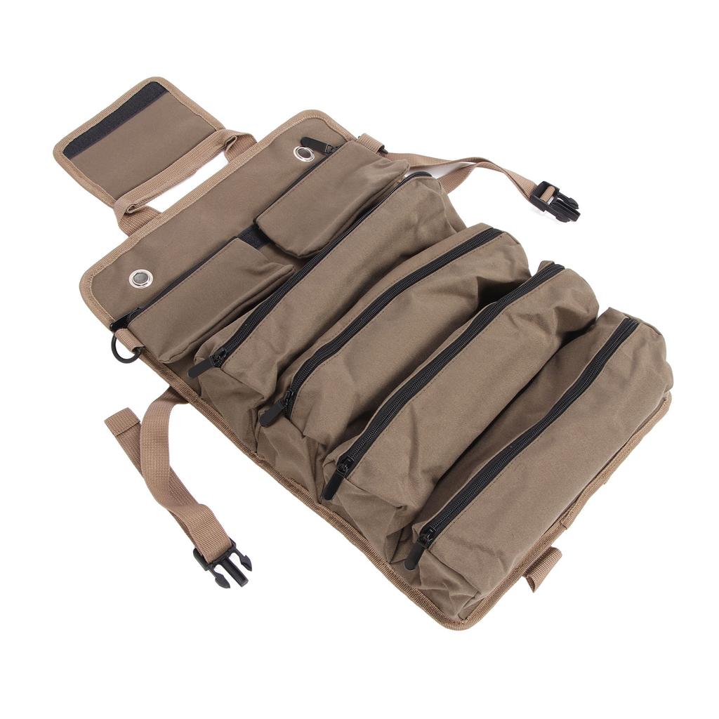Roll Tool Bag Multi Functional Oxford Cloth Heavy Duty Portable Roll Up Tool Pouch Organizer