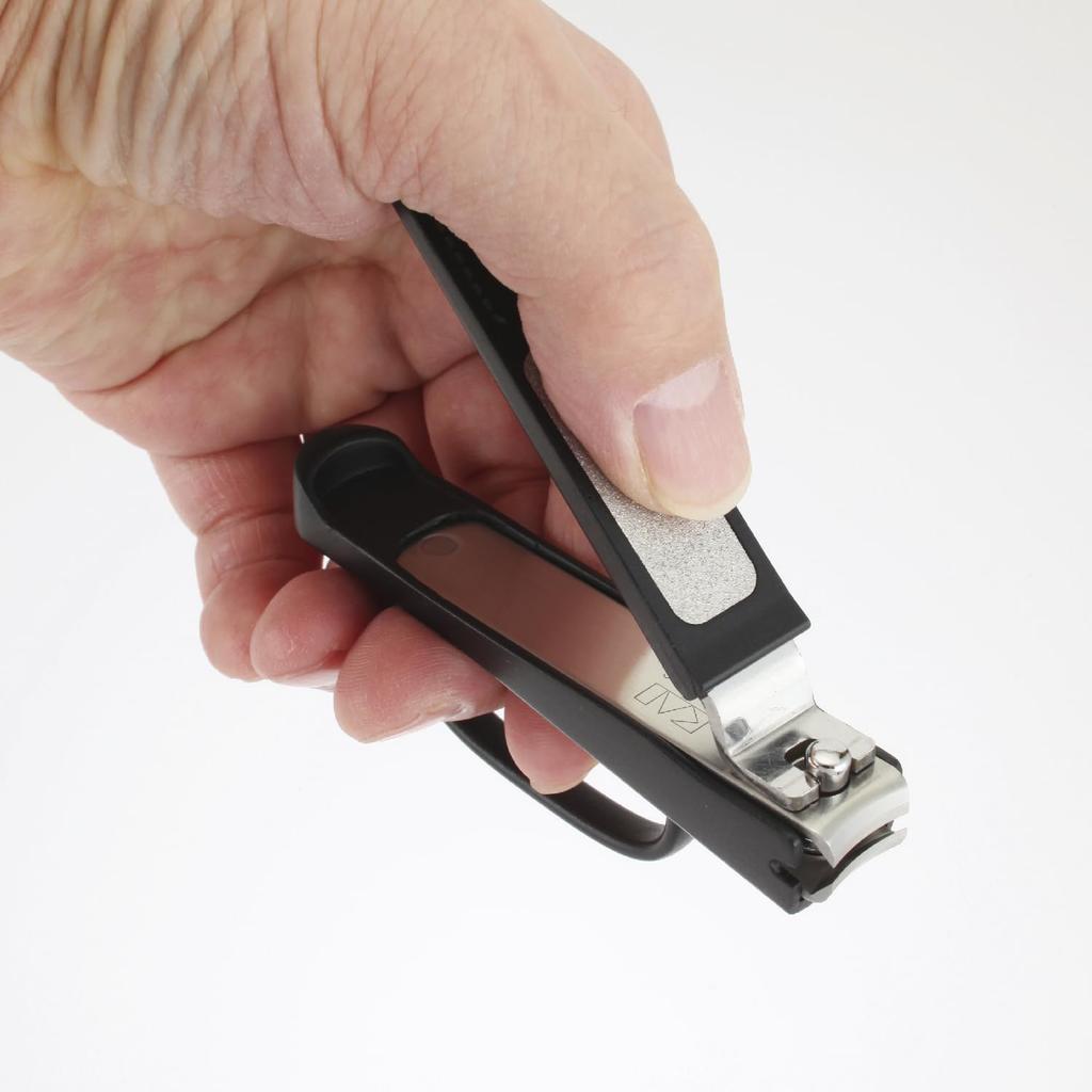 Kai Seki Magoroku Nail Medium Curved Made in HC3530 Easy-Grip Clippers, Blade, Japan,