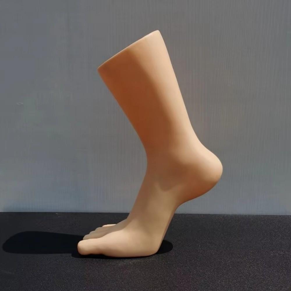 Black White Skin Color Sock Display Stand Five Toe Shoe Form Mannequin  Photography Display