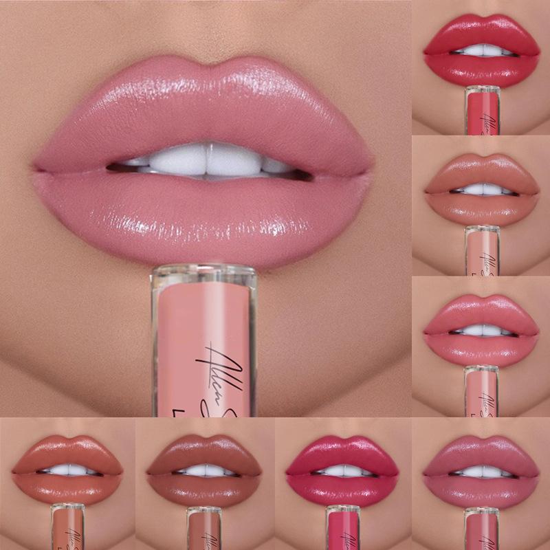 Moisturizing Lipstick Cream Texture Lip Gloss Soft Matte Lip Cream Smooth Moisturizer Lipsticks