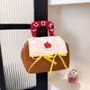 Toilet Bag - Hand-held Portable Storage Cartoon-shaped Storage Bag for Cosmetics Cute House-style Makeup Bag