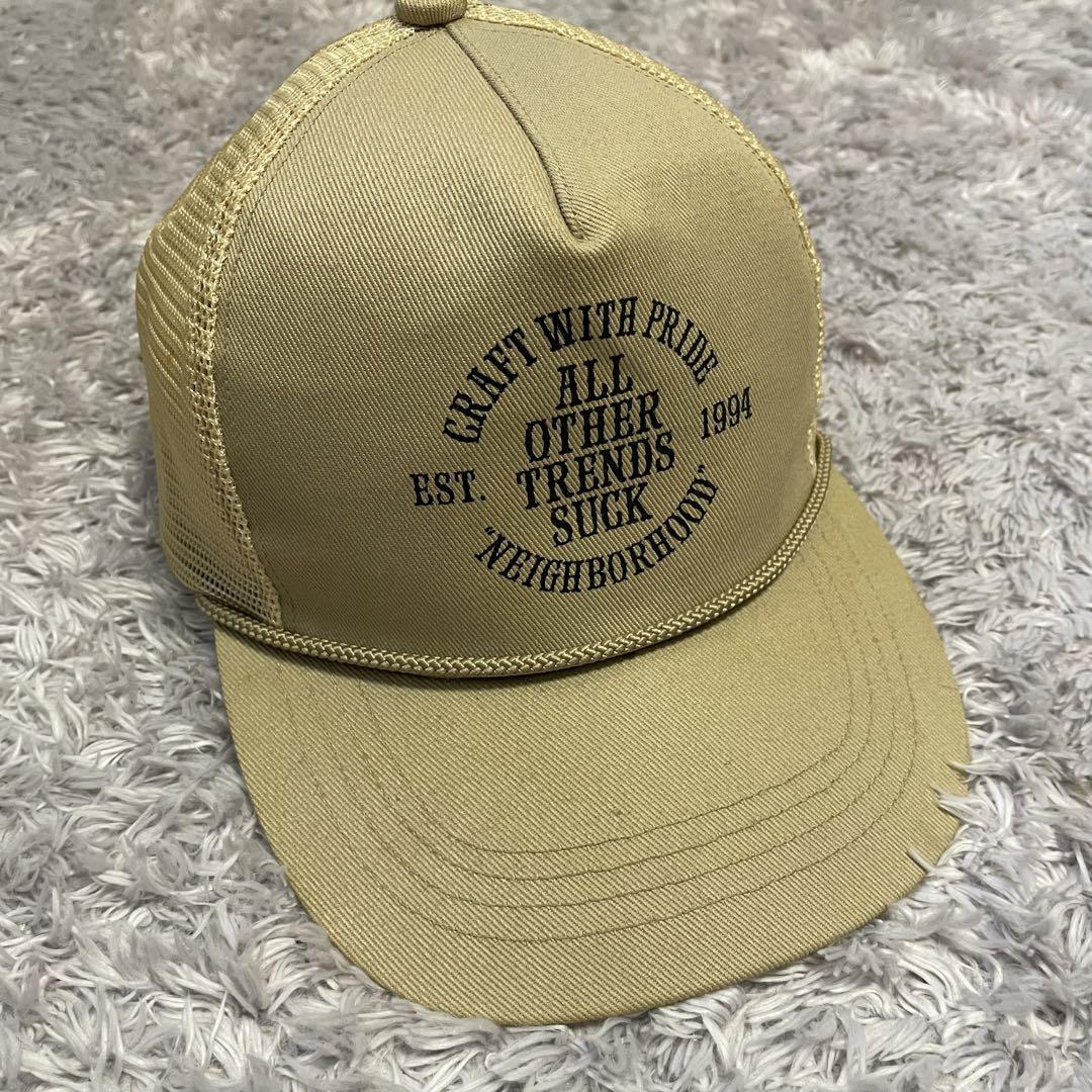 

[USED] Mesh beige cap NEIGHBORHOOD