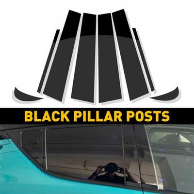 8X Car Pillar Posts Trim Decorative For Cover 2018- Toyota Camry Accessories