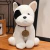 25cm Carino Realistico Cucciolo di Cane Peluche Simulazione Bulldog Chihuahua Pastore Tedesco Foxhound Schnauzer Husky Animale di Peluche Bambola