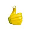 Unique Resins Banana Thumb Up Hand Gesture Figurine Ornament for Home Living Room or Office Tabletop Novelty Decors