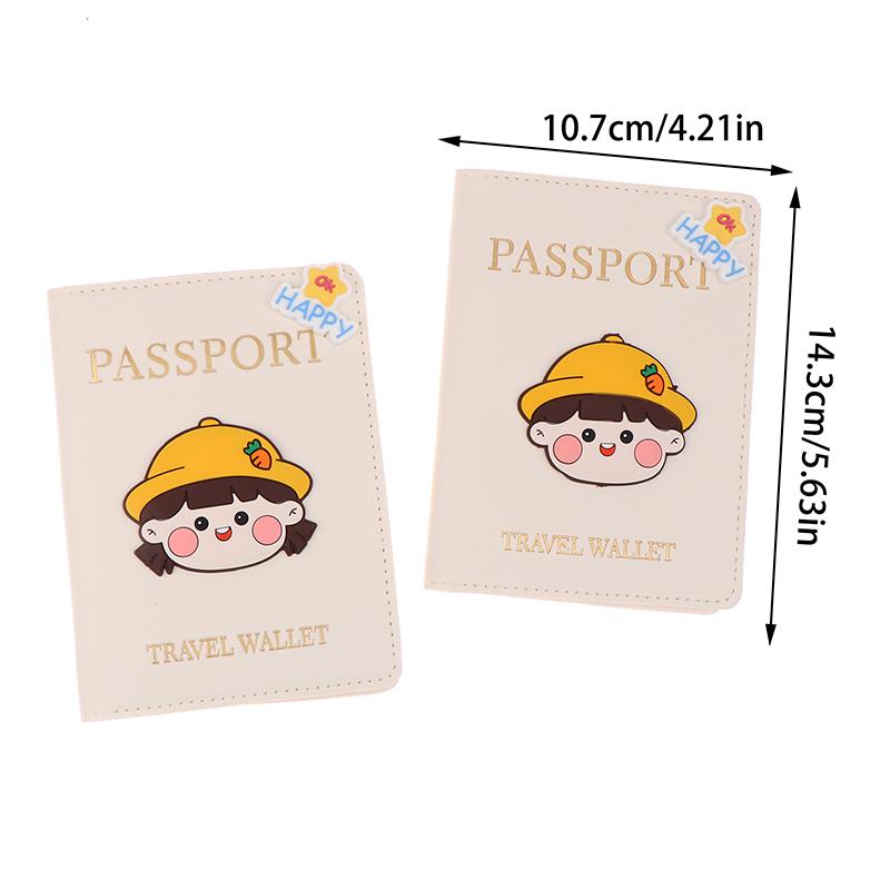 Reise PU Lær Reise Pass Beskyttelsesdeksel Passveske Holder for Forretningsbillett Passholder Etui Reisetilbehør