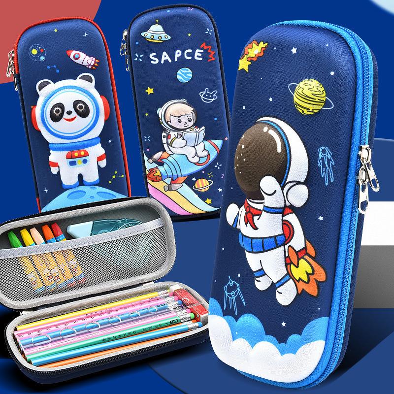 3D Pencil Case Kawaii Cute Large Capacity Pen Box Back to School Supplies Organizer Korean Japanese Stationery  Estuche