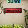 1 Piece Funny Metal Tin Sign Novelty Wall Decor for Home Bar Cafe Garage Farmhouse Bathroom