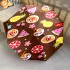 Anpanman Theme Folding Umbrella Waterproof Windproof Umbrella Kids Cartoon Umbrella for Outdoor Daily Use