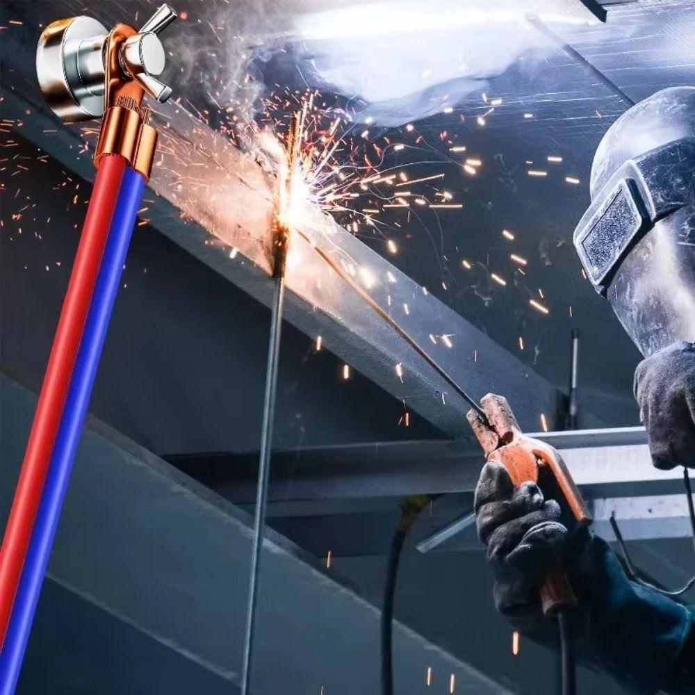Safety Magnet Welded Grounding Device Single Head Welding Support  Welding Support