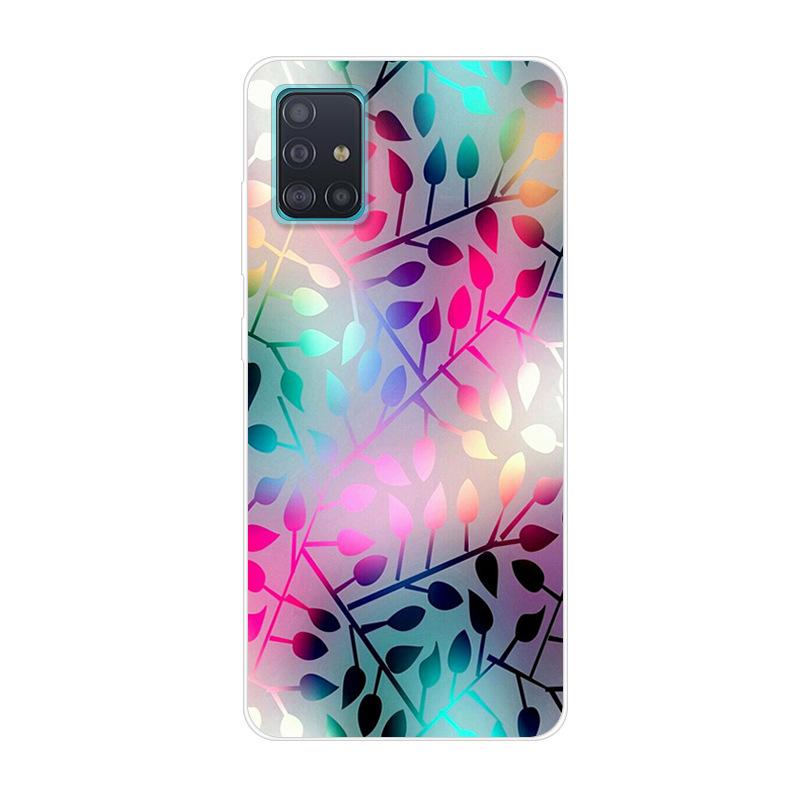 For Coque Samsung Galaxy A71 A51 M31 Case M31S Soft Silicone Back Case for Samsung A71 M31S Cover A 51 Shockproof Case M31 Cover