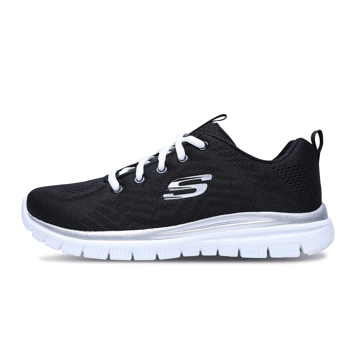(WMNS) Skechers Graceful GS Black Women s 12615-BKW EU 35.5