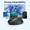 Rechargeable Ergonomics Wireless Mouse 2.4Ghz+BT5.0 Morandi Wireless Mouse  PC/Laptop