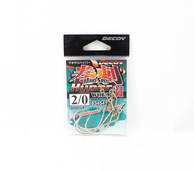 Decoy Worm 31 Maki Sasu Hyper Size 2/0, 4 Per Pack (4541)