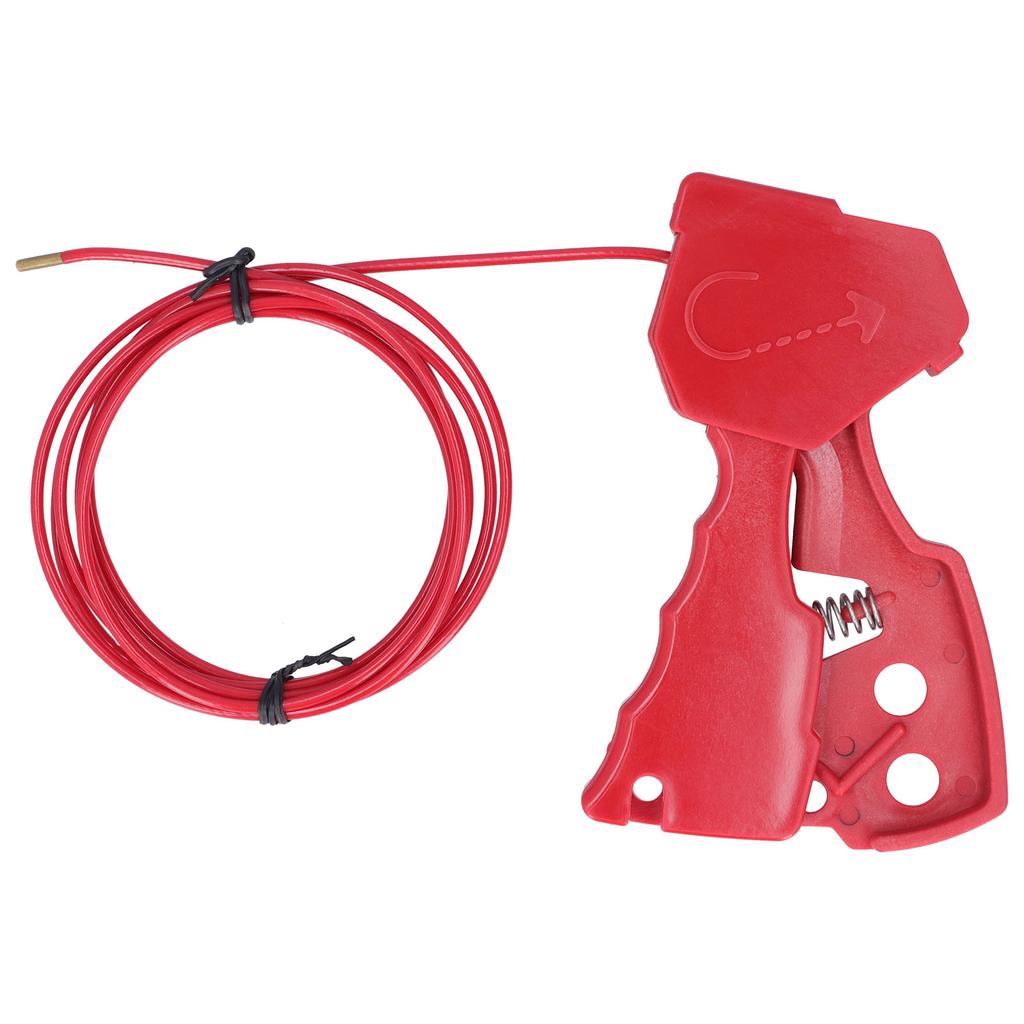 Cable Lockout High Temperature Resistance Corrosion Resistant Nylon Adjustable Safety Cable Lock