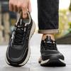 Fashion Man Work Sport Shoes Summer Fashion Breathable Wear-resistant Training Shoes Outdoor Protective Platform Running Sneakers Hombre