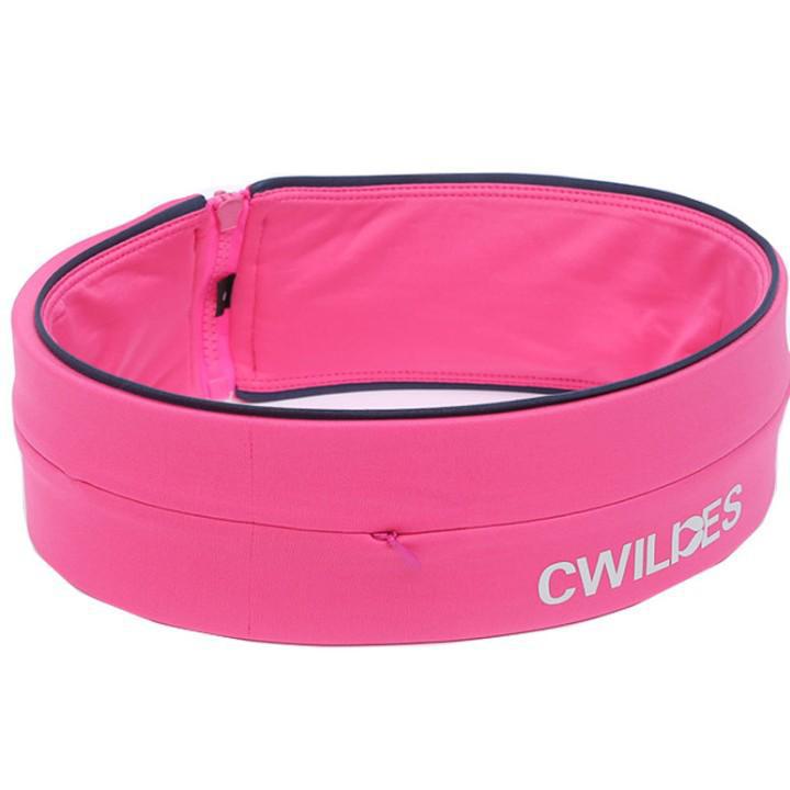 

Invisible Professional Running Bag Lightweight Thin Marathon Yoga Belt Pack 6 in Mobile Phone Sports Fanny Bags XL рожевий
