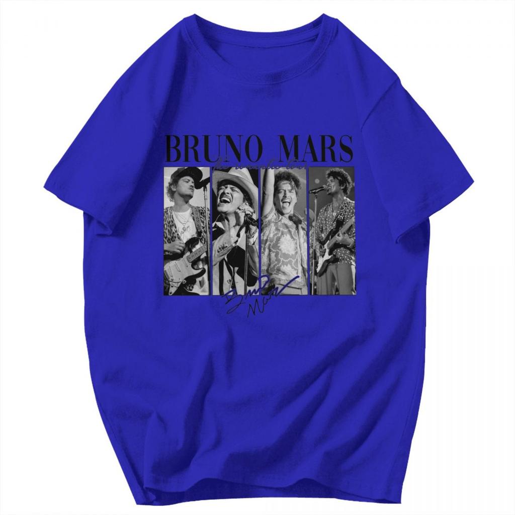Pánské tričko Bruno Mars The Romantic Tour 2026 Album Tour Nápad na dárky Y2K Grafické Kulatý výstřih Unisex Topy Trička