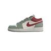 Jordan Air Jordan 1 Abrasion Resistant Abrasion Resistant Low Top Vintage Basketball Shoes Unisex Red 553558-133(Team-1451SBOX)-Random Packaging Bags