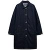 Fashion Style 2024 Fall and Winter New Women's Clothing Denim Trench Coat Loose Jacket Mid-Length Coat 3607274
