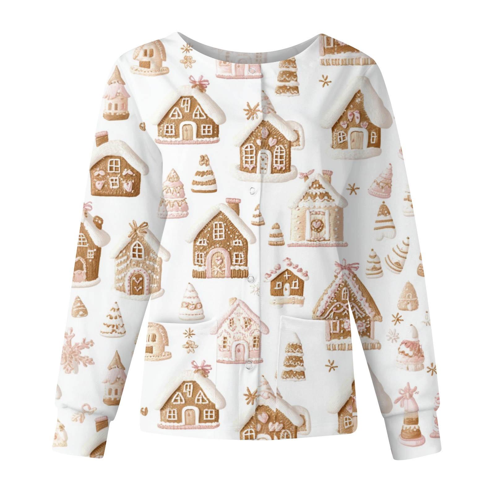 Женские топы с длинными рукавами и карманами — фото 10