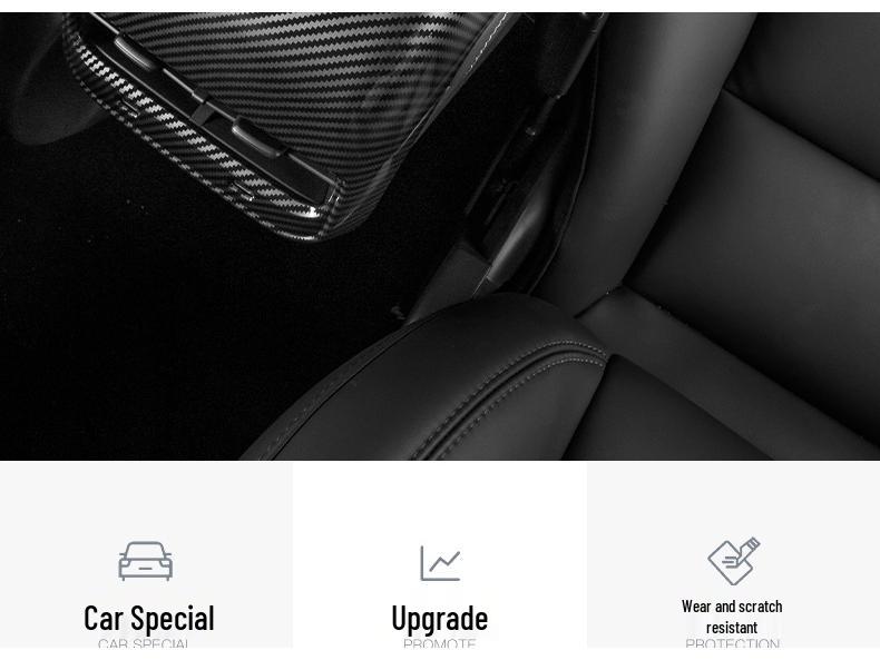 Tesla Model 3/Y/YL TPE Armrest Box Cover - Protective Center Console Interior Accessory