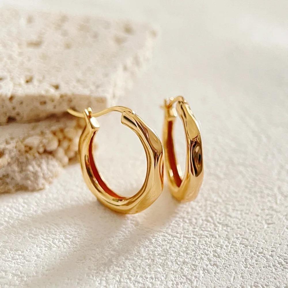 925 Silver Earrings Gold Color Ball for Women Sexy Fashion Jewelry Gift Party Wedding Trendy Pendientes