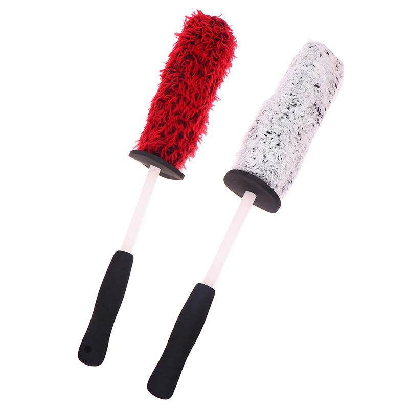 Szczotka do czyszczenia felg samochodowych z oponami, z mikrofibry, do mycia samochodu, przenośna szczotka do usuwania kurzu samochodowego, narzędzia do mycia, artykuły czyszczące