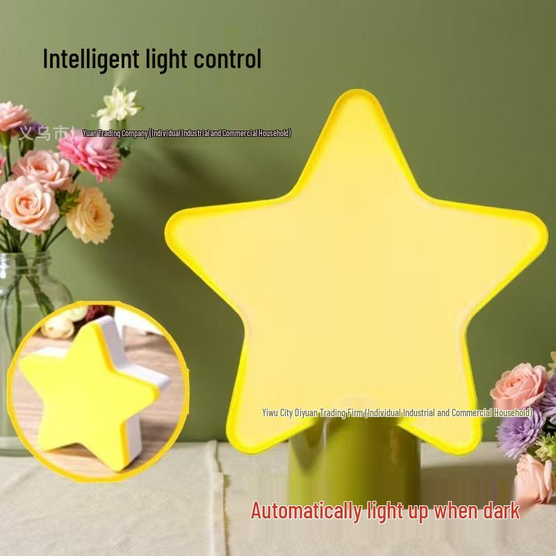 Smart LED Sensor Night Light - Energy-Saving, Plug-In, Creative Gift