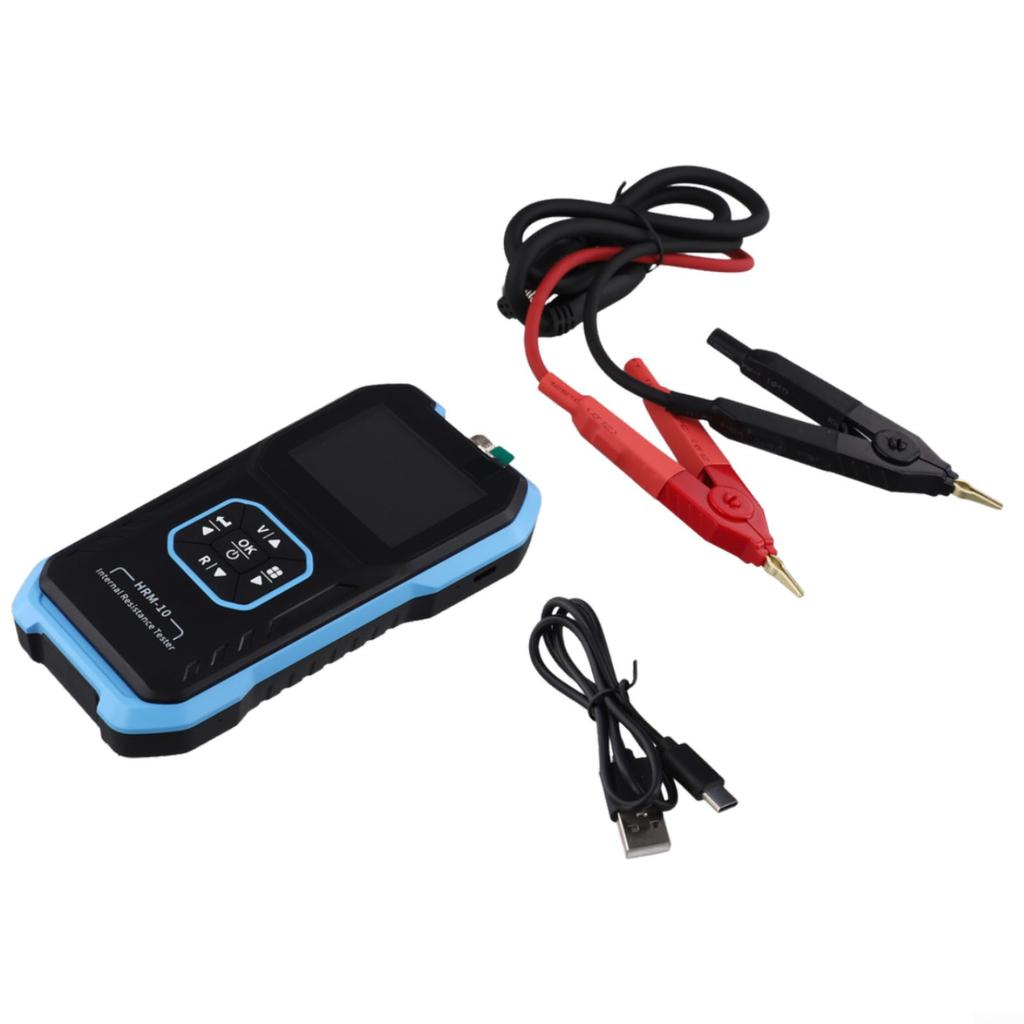 Easily Portable HRM10 Internal Resistance Tester with Built In Battery