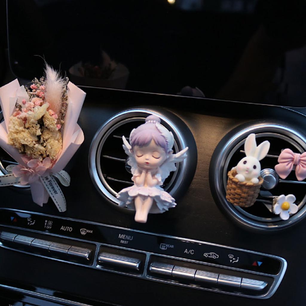 Car   Conditioner Aromatherapy Clip Ballet Girl Shaped   Diffuser   Outlet Vent Clip for Vehicle