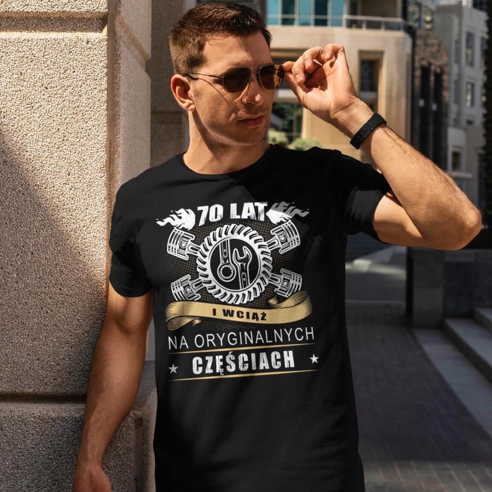 Koszulka prezent na urodziny 40 50 60 70 lat dla Taty mechanik T shirt