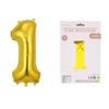 32 Inch Digital Aluminum Film Balloon Paper Card Hardcover Slim Body Digital Party Floating Decoration Balloon
