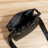 Personalized rhombus embroidered folding mobile phone bag, fashionable and simple, one shoulder oblique span women's bag.