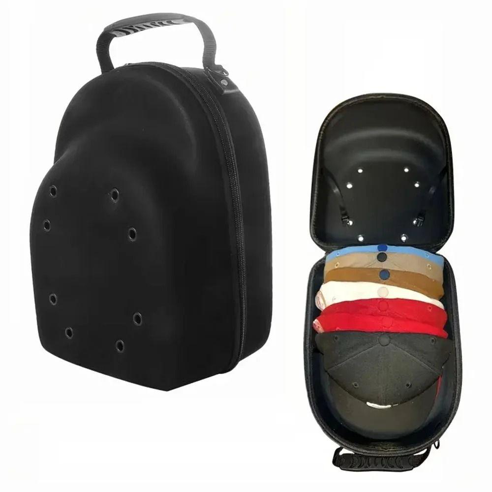 Portable Hat Carrying Bags Hard Shell Hat Travel Organizer Bag  Travel Accessories