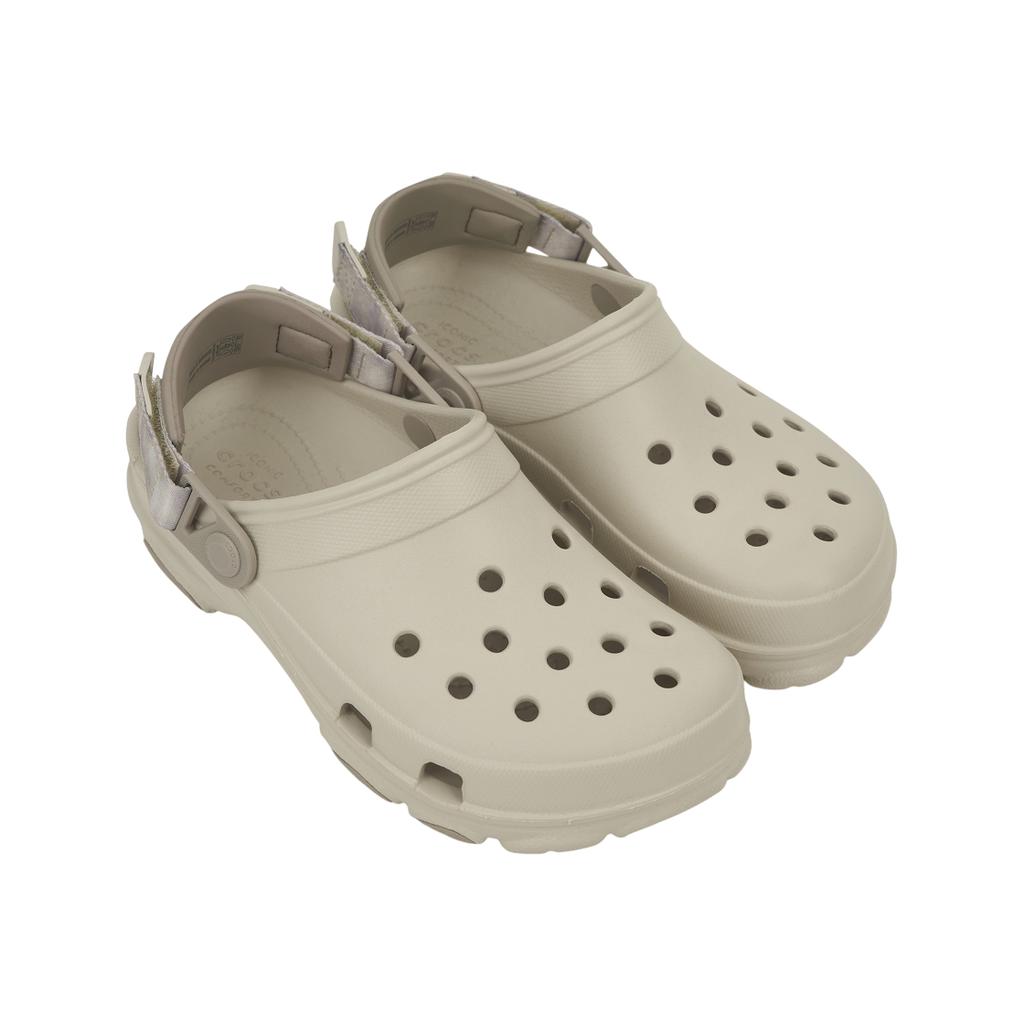 Crocs Classic Clog All-Terrain EVA Comfortable Lightweight Clogs Unisex clogs White Gray 206340-2ZC