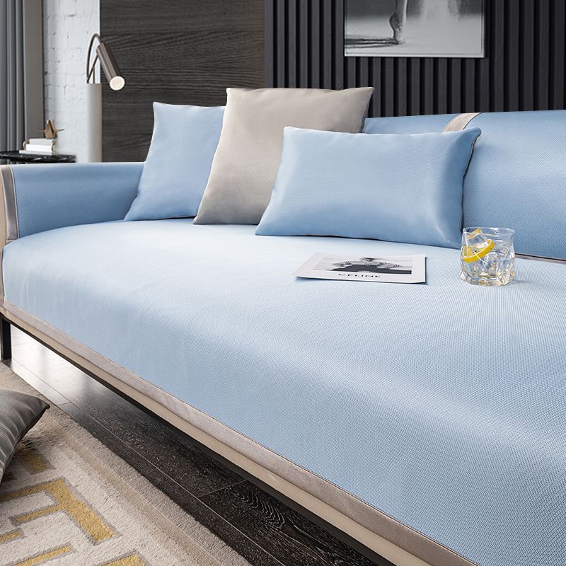Summer Sofa Cushion Non-Slip Solid Color Pvc Simple Modern Summer Light Luxury Living Room Summer Cooling Mat Sofa Cover Slipcover