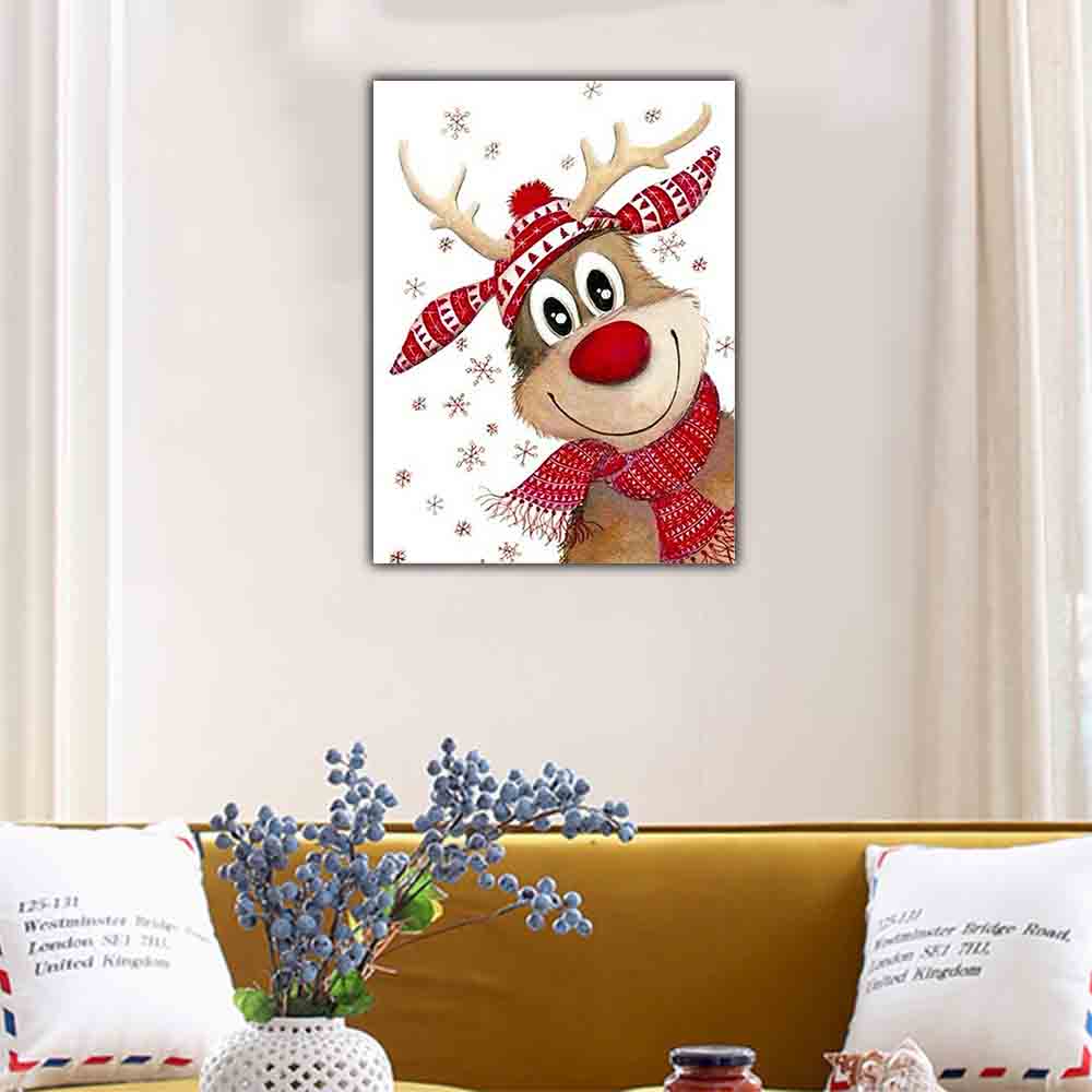 DIY Full Round Diamond Painting Cross Stitch 3D Art Style Home Scene Animal Decorative Diamond Painting 5d Diamond Art Painting