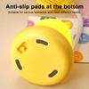Cartoon Animal Night Light Fan with Flexible Neck USB Rechargeable Bedside Light Desk Fan Low Noise Cooling Fan with Night Lamp
