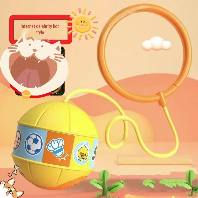 

Kids Flashing Bouncy Ball with Ankle Ring – Luminous Jump Ball for Boys and Girls Exercise