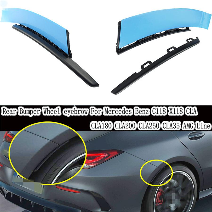 2pcs Car Fender Wheel Eyebrow Lip For Mercedes C118 CLA35 CLA45 CLA250 AMG 2020+