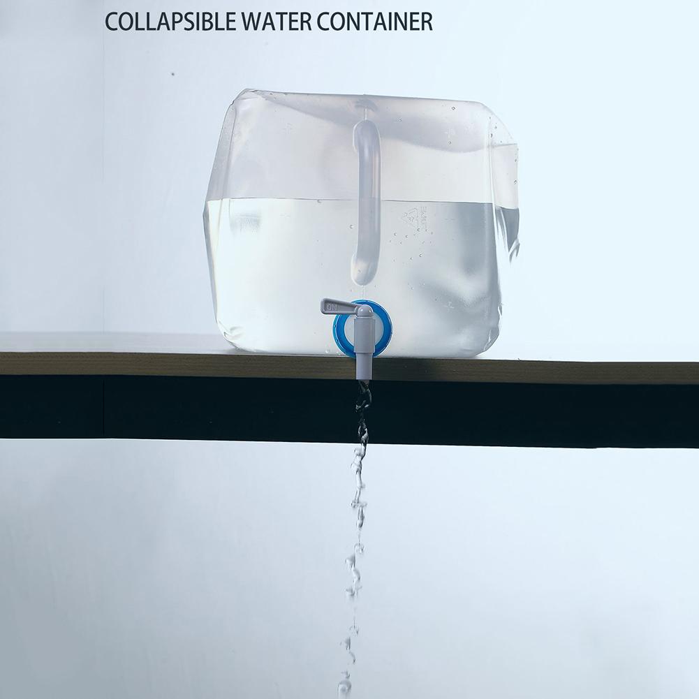 Collapsible Water Container Outdoor Hiking Fishing Camping Foldable Drinking Bag