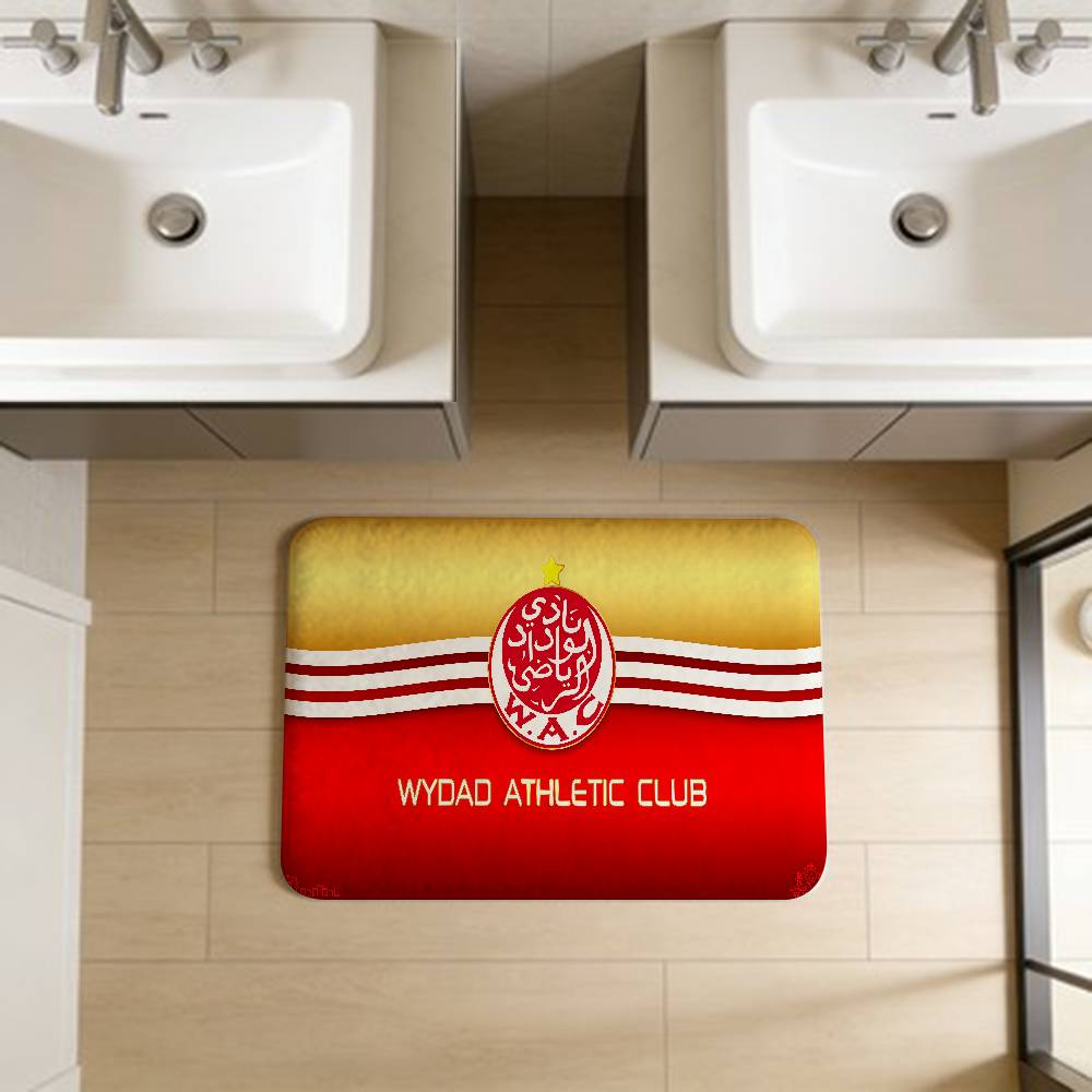 Wydad Athletic Club Floor Mat Retro Multiple Choice Living Room Kitchen Rug Non-Slip Modern Home Decor