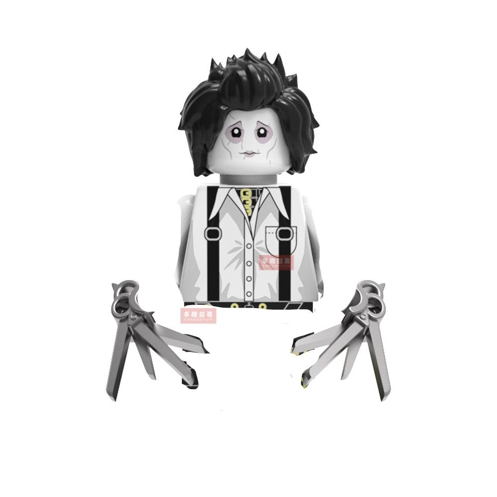 Movie Game Bricks Building Blocks Anime Cartoon Mini Action Figures Heads Assembly Toys Kids Birthday Gifts