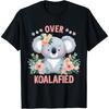 Over Koalafied Cute Pastel Colorful Funny Koala Bear T-Shirt